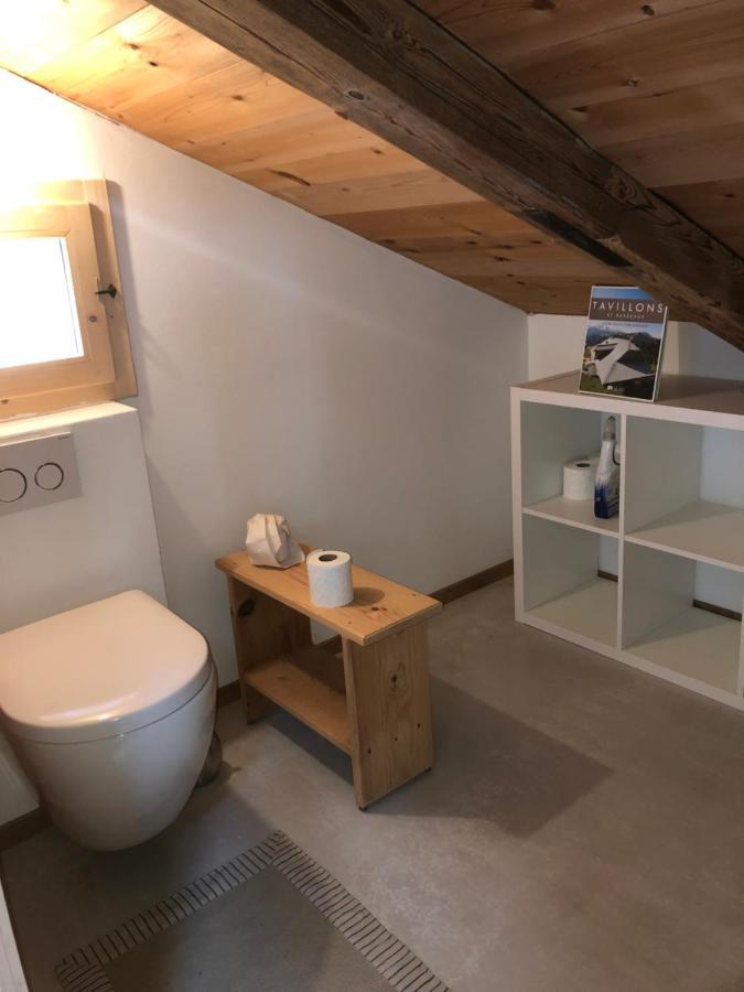 Serenite Et Nature Dans Une Ferme Equestre - Studio Familial Massonnens Extérieur photo