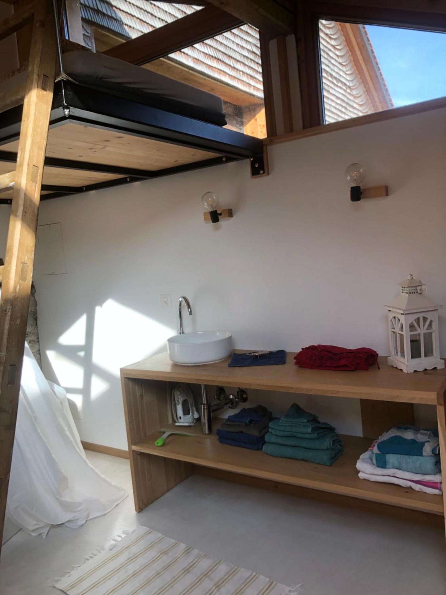 Serenite Et Nature Dans Une Ferme Equestre - Studio Familial Massonnens Extérieur photo