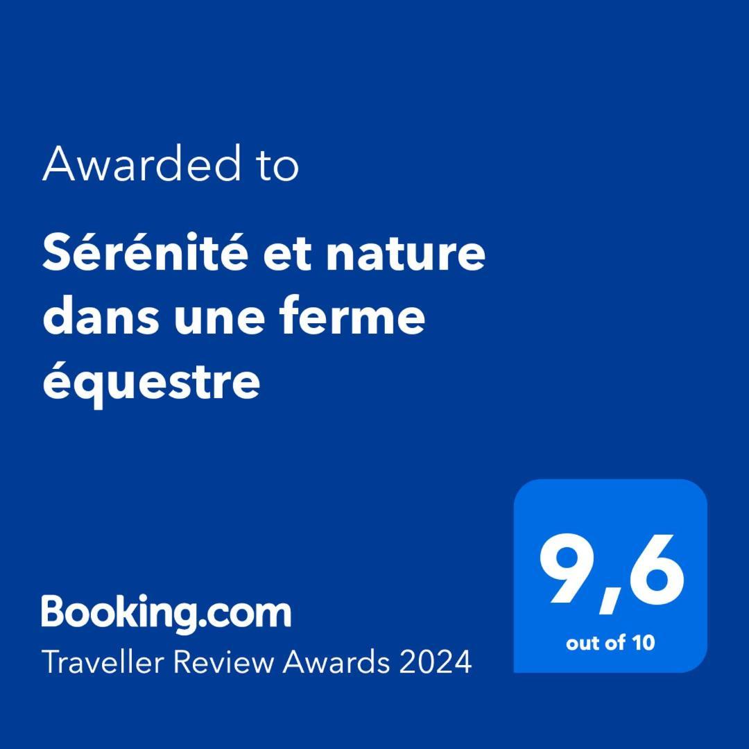 Serenite Et Nature Dans Une Ferme Equestre - Studio Familial Massonnens Extérieur photo